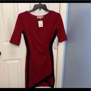 Formal burgundy dress